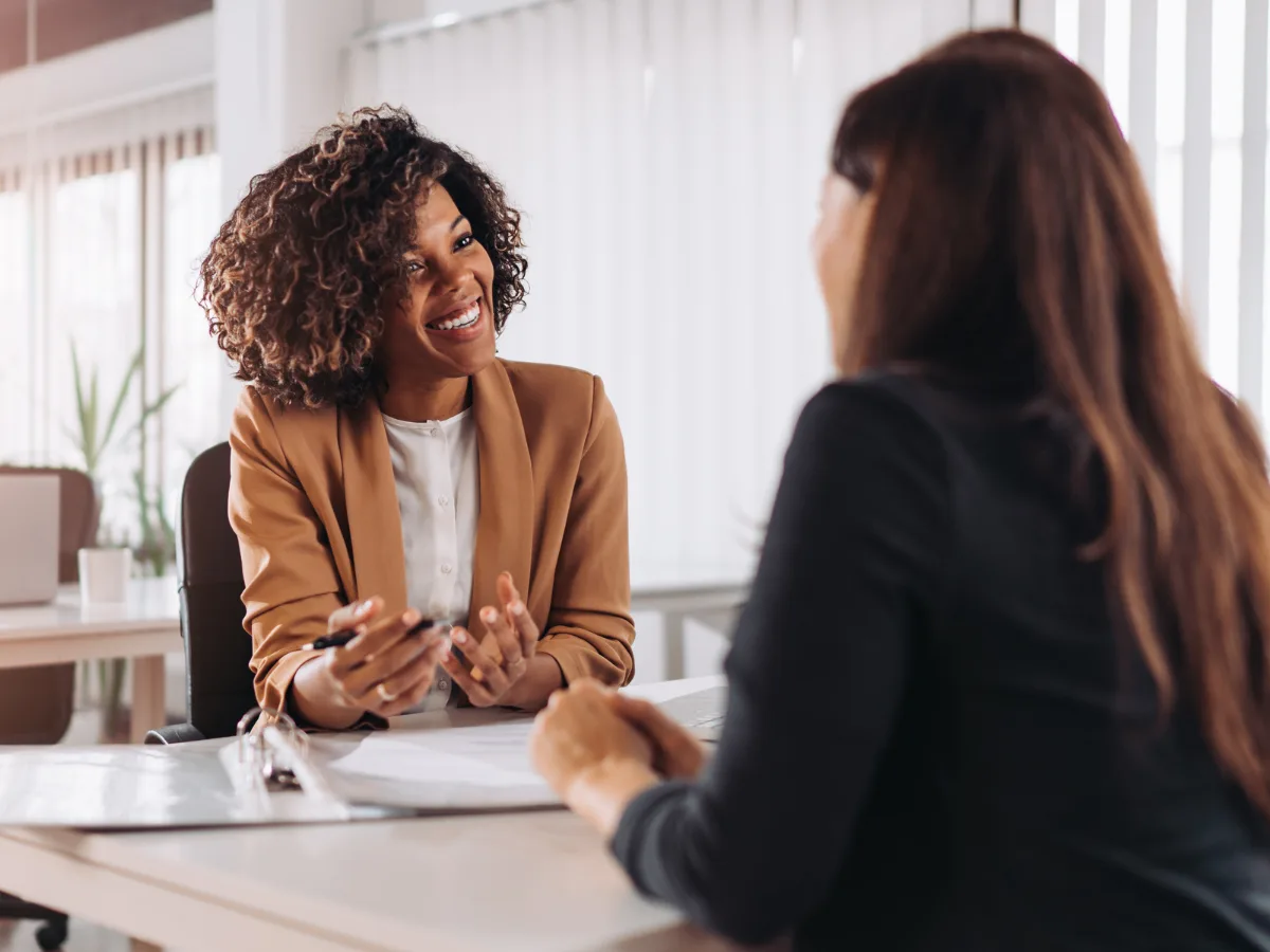 Travelshoppe corporate travel consultant with client in Nairobi