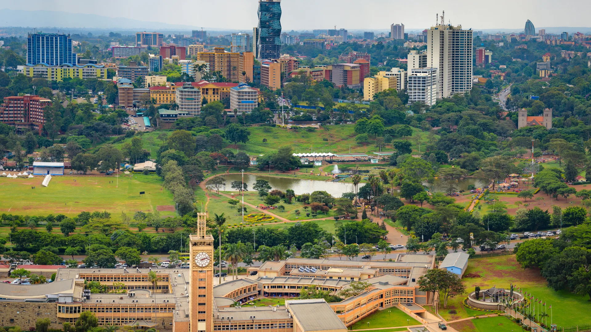 Corporate travel management team meeting in Nairobi Kenya
