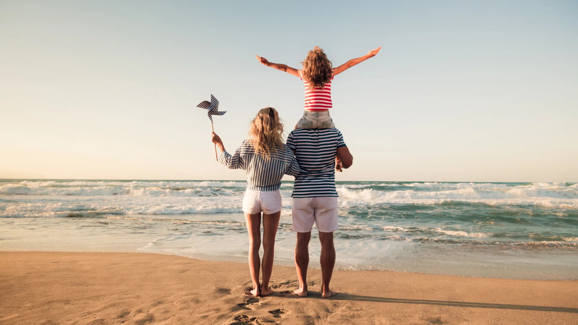 Family enjoying a beach holiday in Kenya, Travelshoppe leisure travel