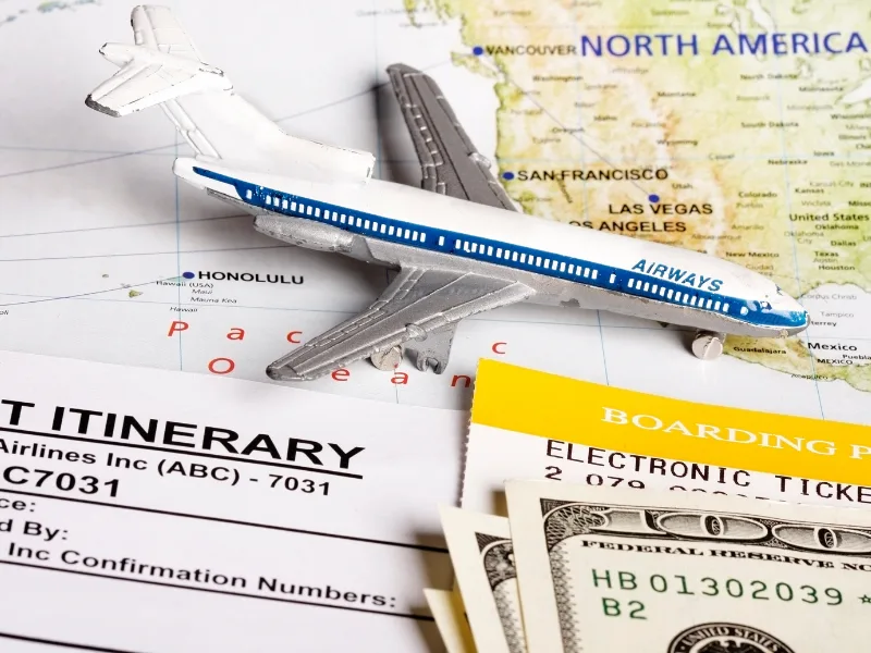 Travelshoppe travel consultant planning a customised holiday itinerary