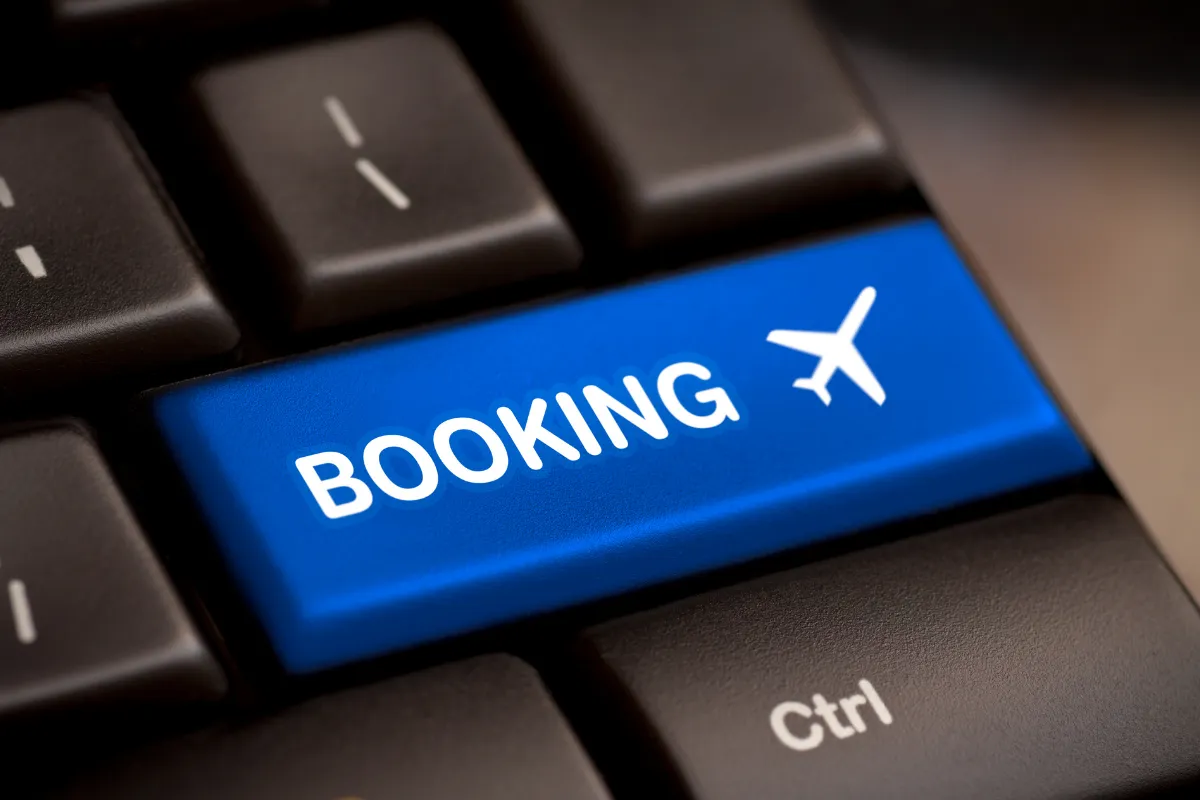 Travelshoppe consultant issuing an airline ticket on Amadeus GDS at our Westlands office in Nairobi
